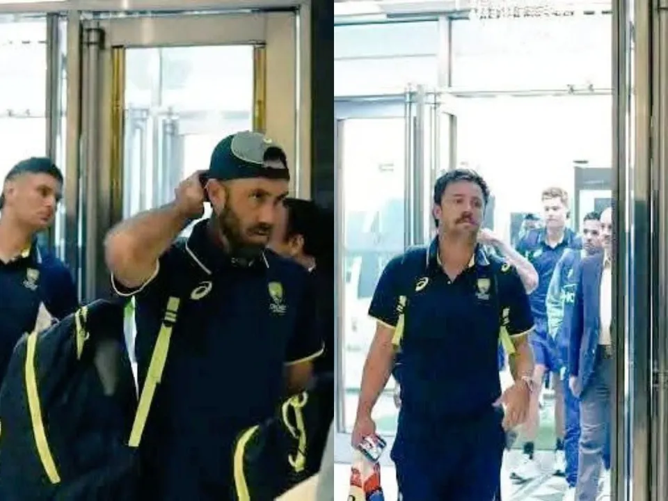 Australian Players at the Allama Iqbal International Airport in Lahore (File Photo: Screengrab/X/PCB)