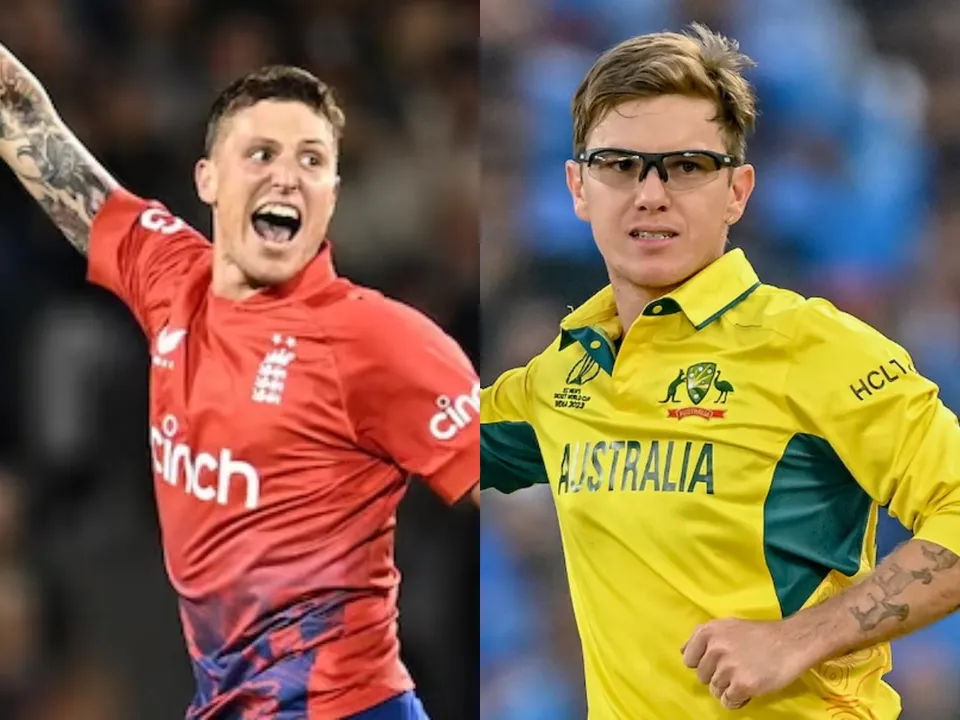 Brydon Carse and Adam Zampa