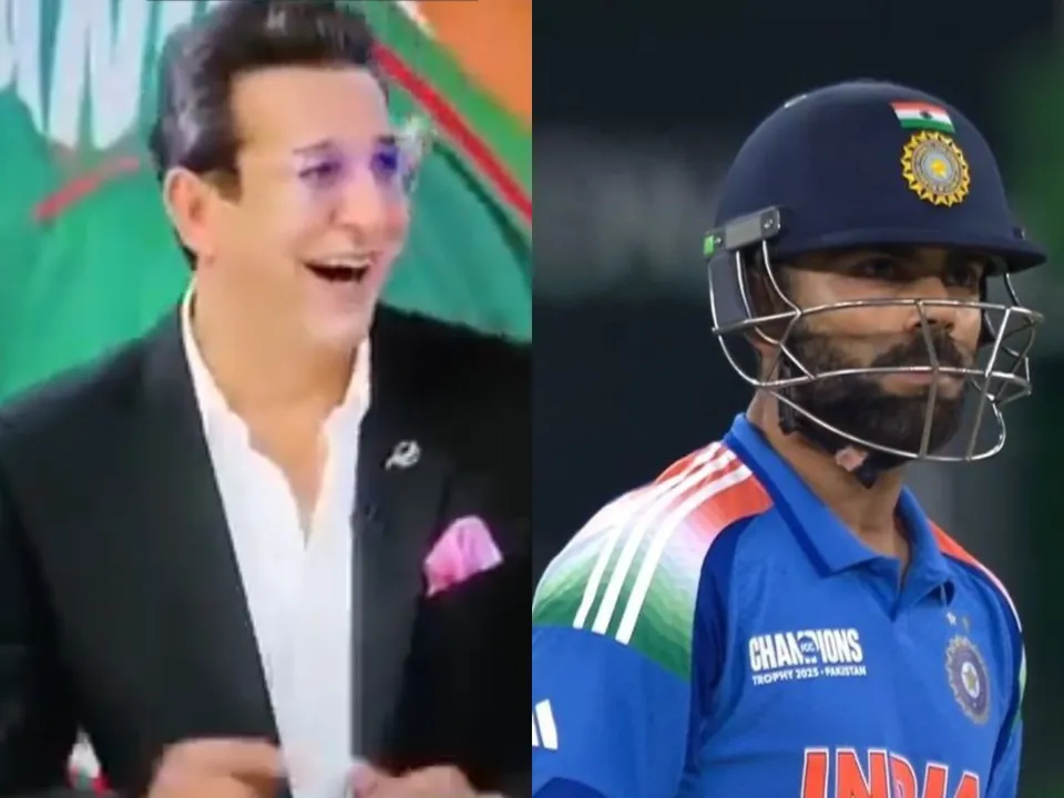 Wasim Akram Trolls Virat Kohli on Live TV
