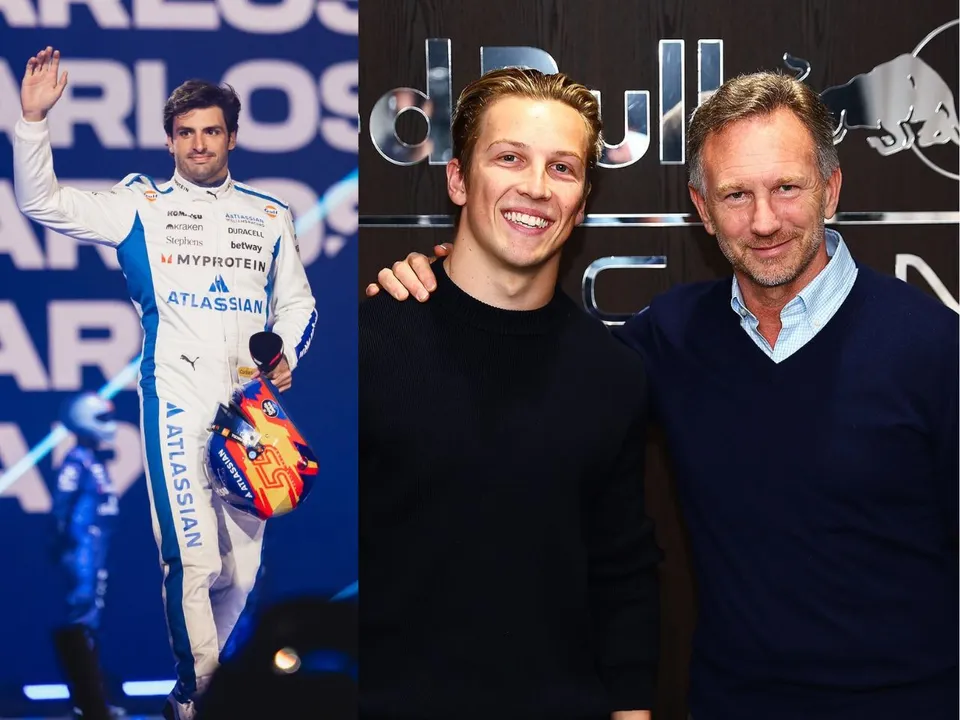 Carlos Sainz took a dig at his former team Red Bull for snubbing him with Liam Lawson