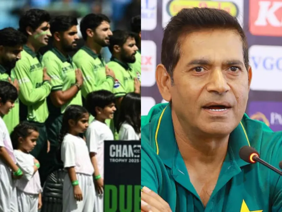 Interim Head Coach Aqib Javed and Pakistan Cricket Team in Champions Trophy 2025 (File Photo: X)
