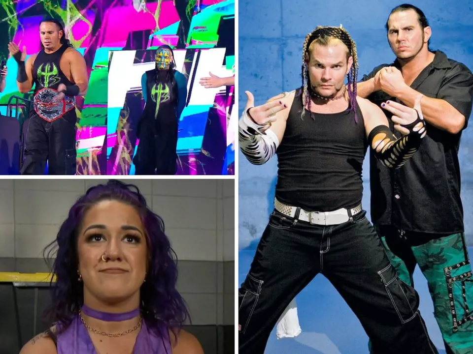 WATCH: Bayley enjoys Hardy Boyz' return to WWE NXT