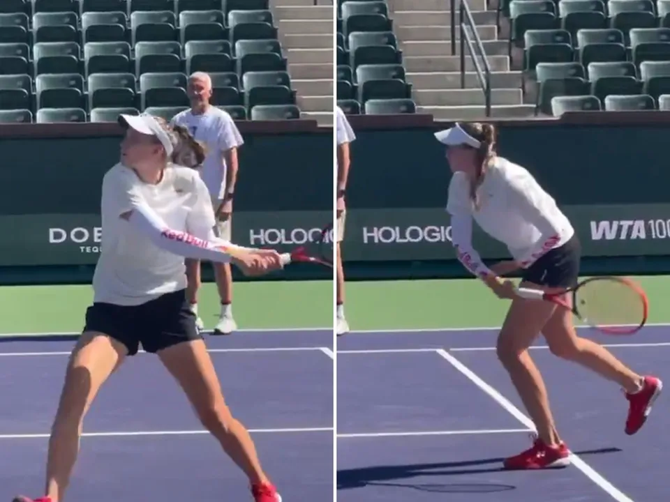  Elena Rybakina has arrived at Indian Wells 2025 