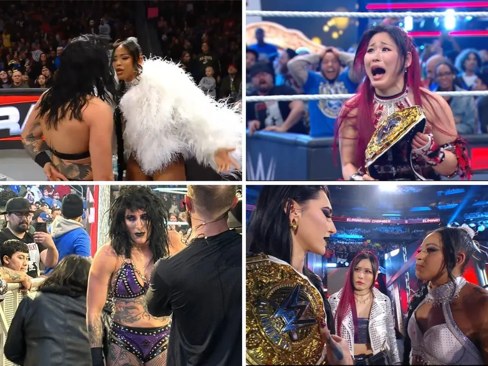 Was Rhea Ripley robbed off her title by avoiding a disqualification on WWE Raw?