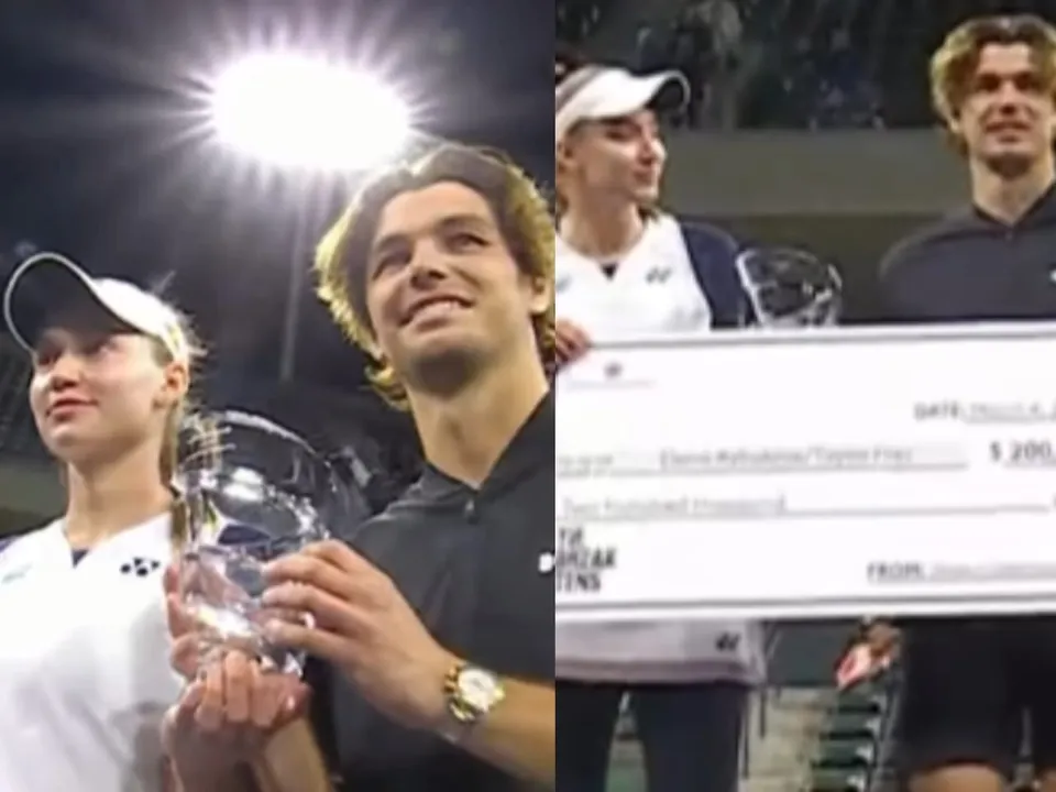 Elena Rybakina and Taylor Fritz