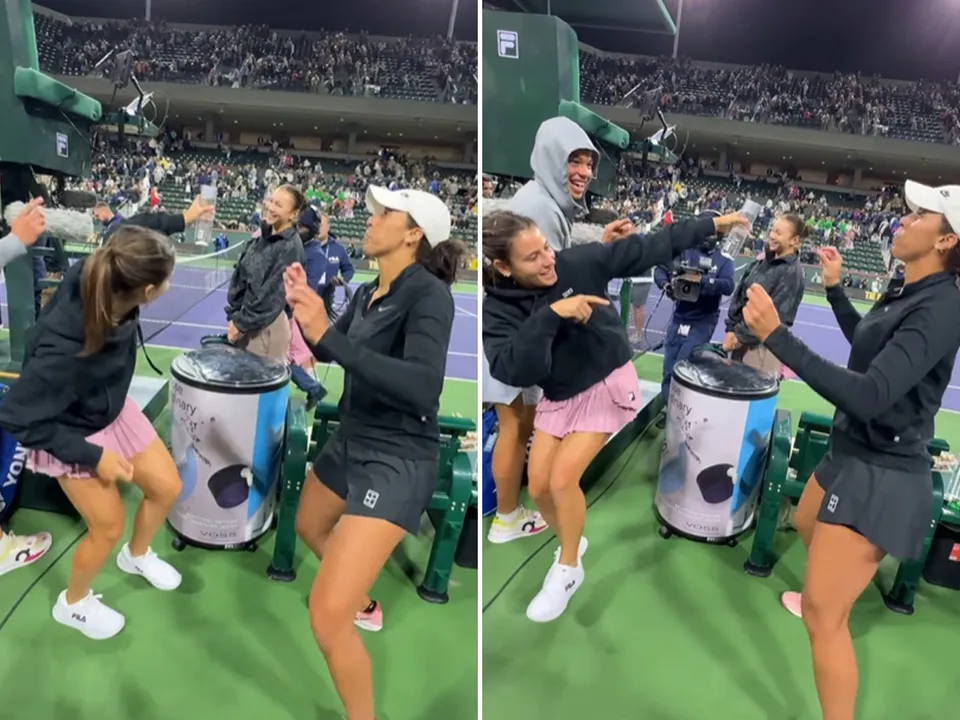  Emma Navarro and Madison Keys 