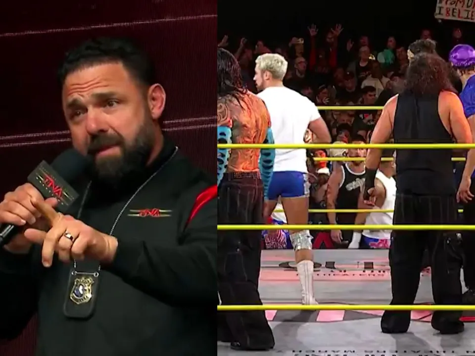WATCH:  Santino Marella adds 10-man tag team steel cage match at TNA Sacrifice