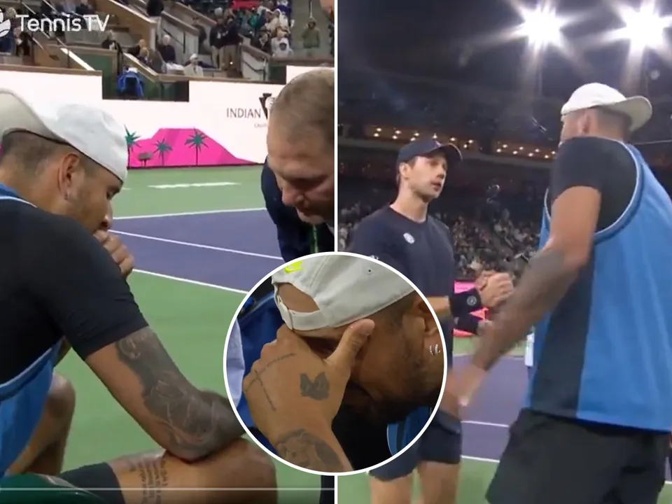 Nick Kyrgios's Painful Struggle Ends in Tearful Withdrawal