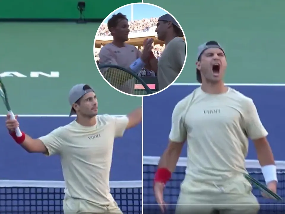 Marcos Giron's Emotional Outburst After Knocking Out Casper Ruud