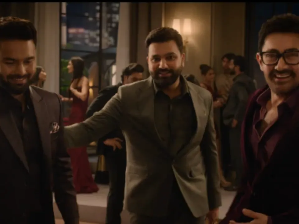 Rishabh Pant, Rohit Sharma and Aamir Khan