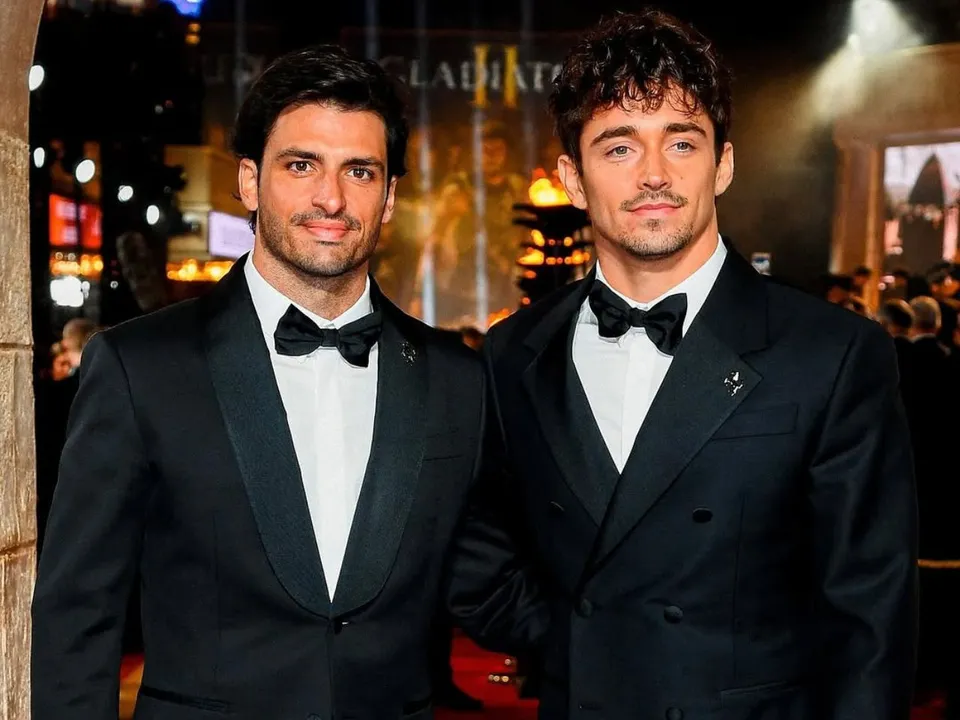 Carlos sainz & Charles leclerc bromance in 2025 Australian GP