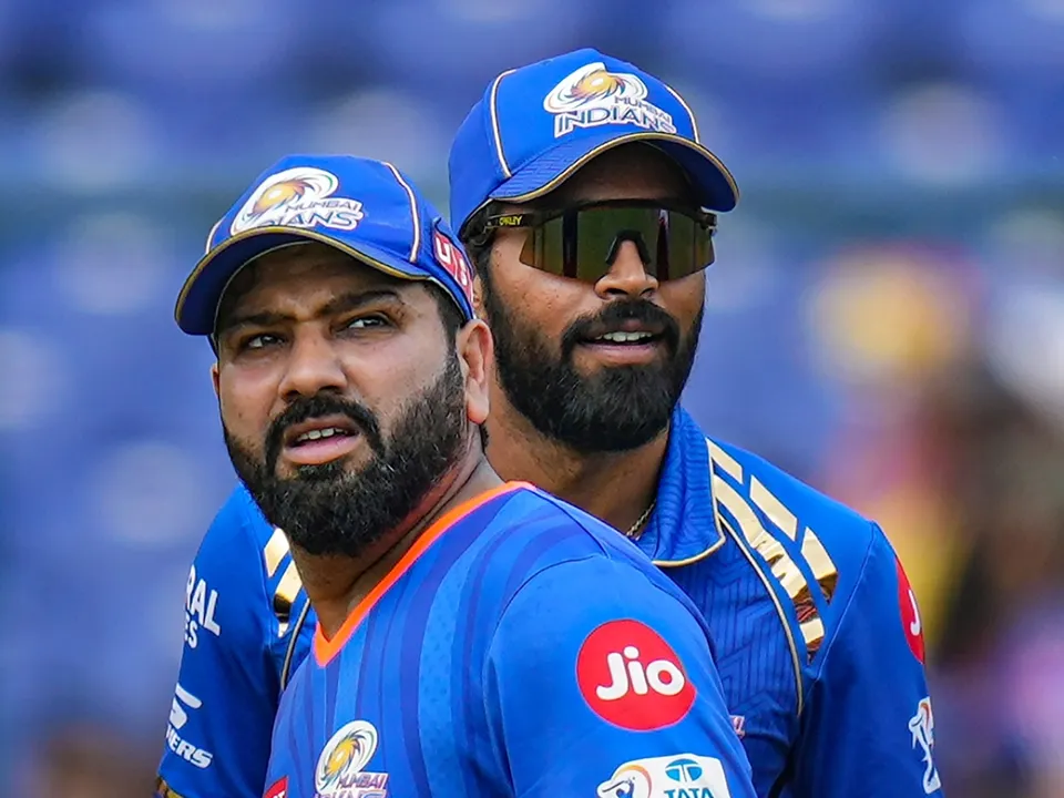 Hardik Pandya and Rohit Sharma (File Photo: X/Internet)