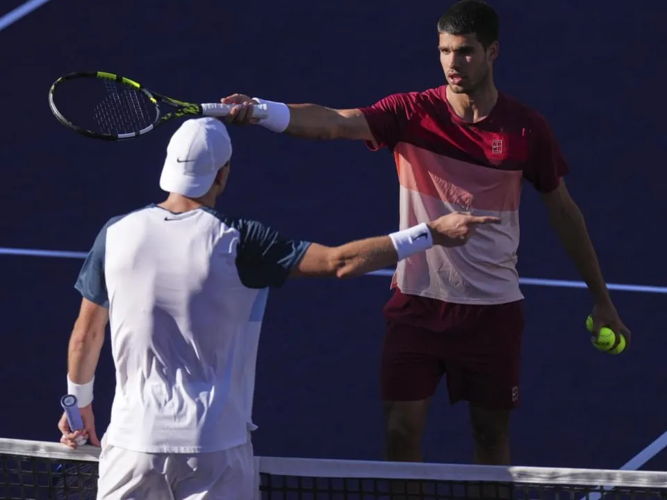 Jack Draper stuns two-time defending champion Carlos Alcaraz