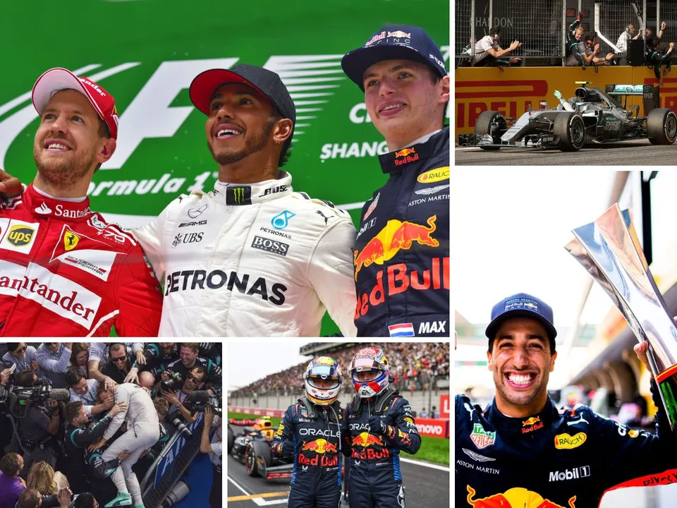 F1 Chinese GP winners List
