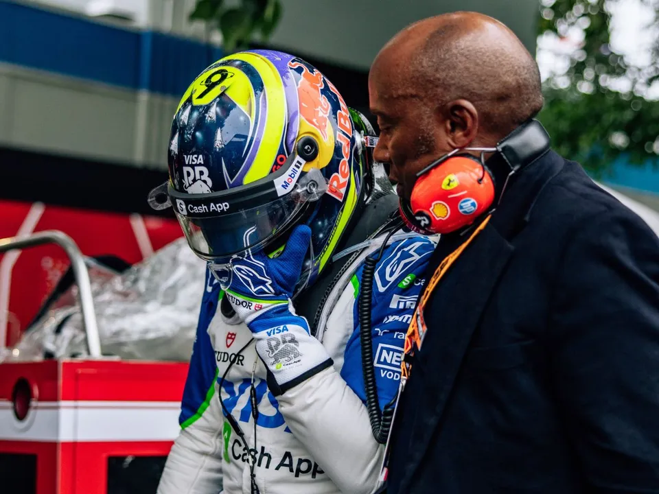 Anthony Hamilton on emotional moment with Isack Hadjar at the 2025 Australian Grand Prix