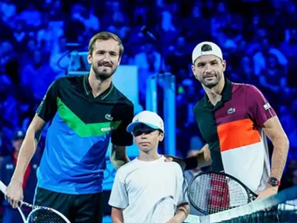 Daniil Medvedev and Grigor Dimitrov