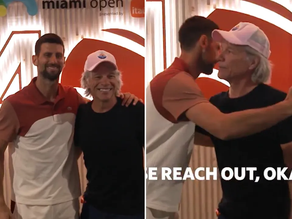  Novak Djokovic and Jon Bon Jovi Share Heartwarming Moment