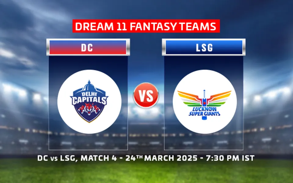 DC vs LSG Dream11 Prediction 