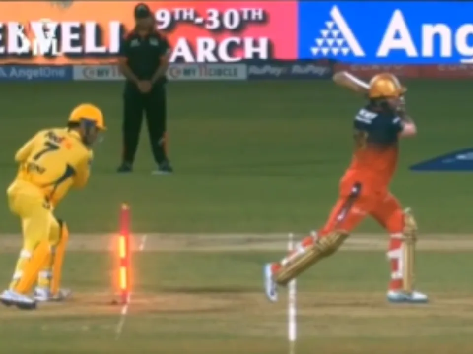 MS Dhoni dismisses Phil Salt with another heroic stumping (File Photo: Screengrab/X)