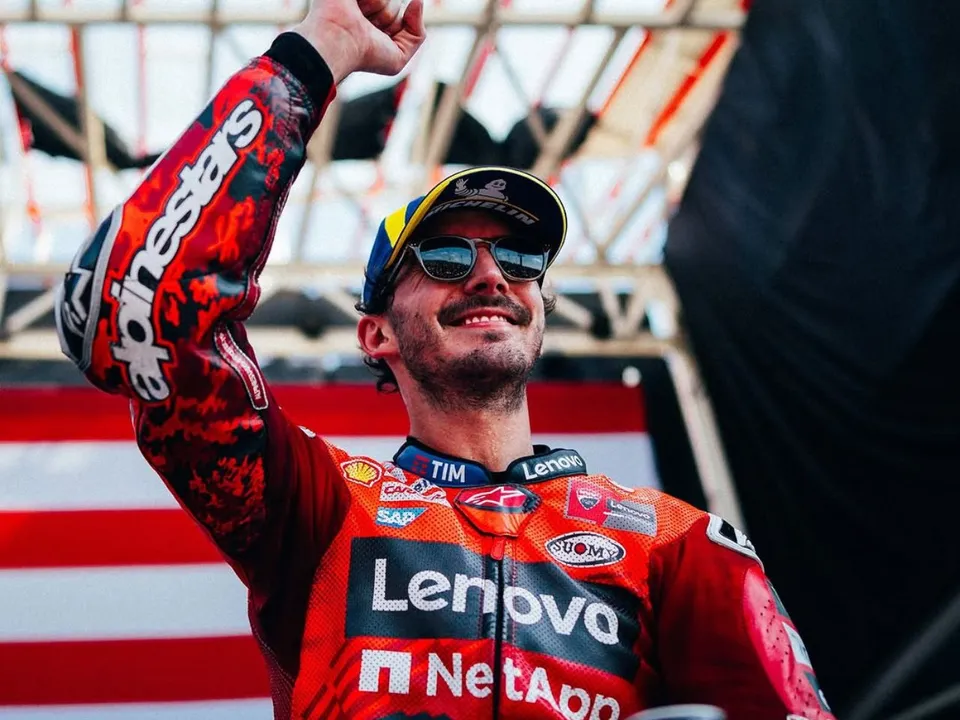 Pecco Bagnaia wins Americas GP