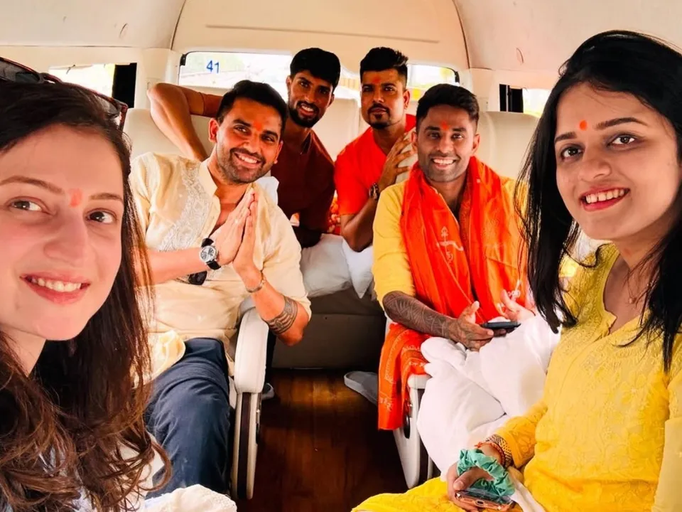 Suryakumar Yadav, Deepak Chahar, Tilak Verma, and Karn Sharma