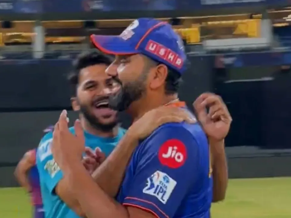 Rohit Sharma and Shardul Thakur