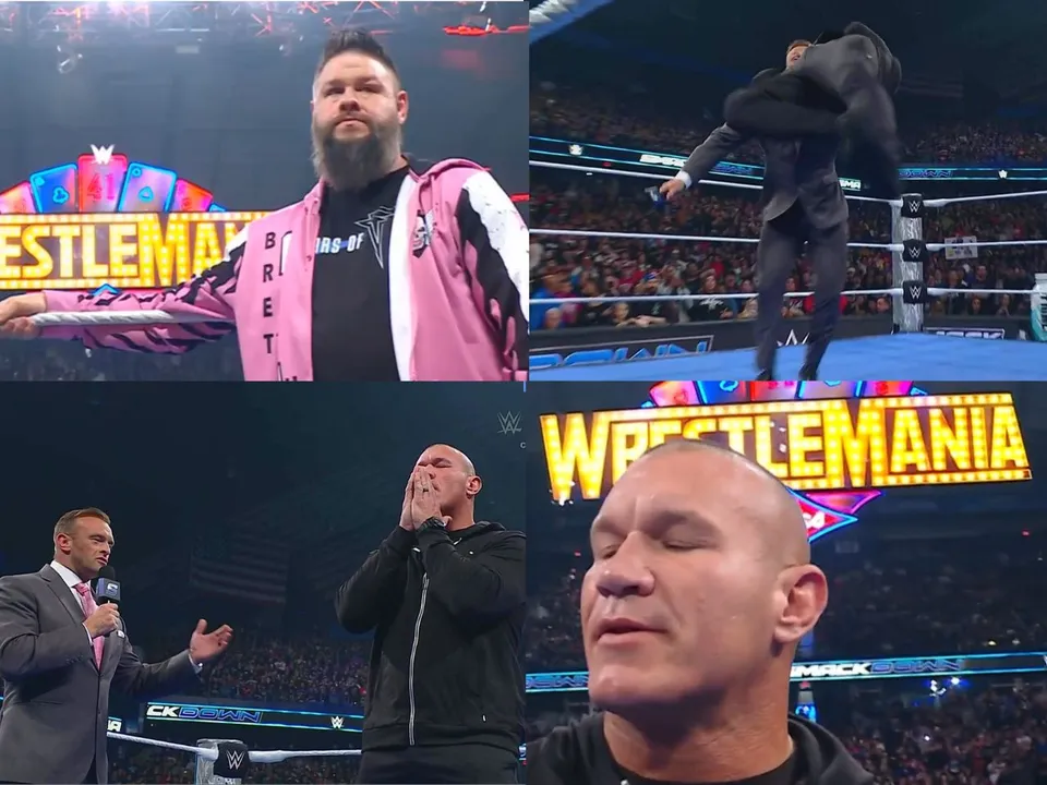 Randy Orton RKO to Nick Aldis 