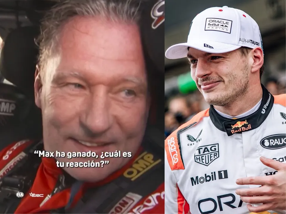 Jos and Max Verstappen