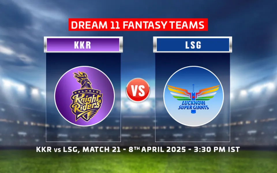 KKR vs LSG DREAM11