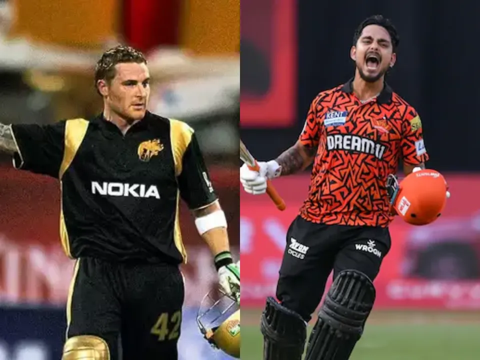 Brendon McCullum and Ishan Kishan (File Photo: X)