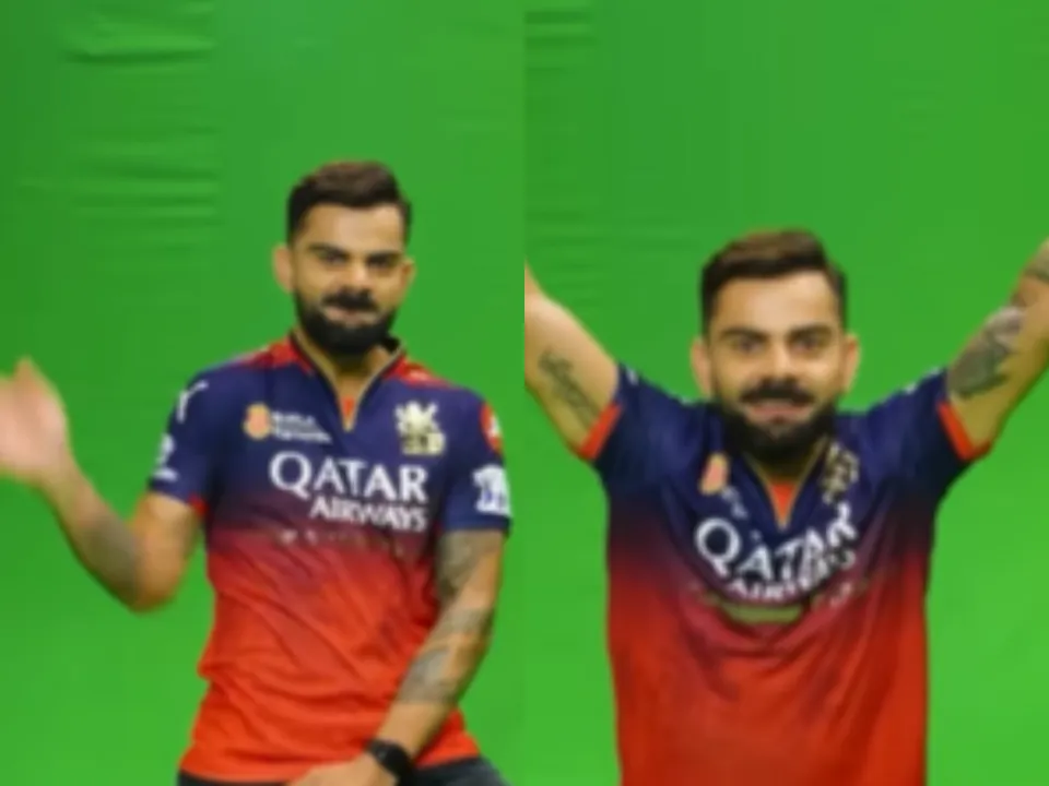 Virat Kohli during an RCB shoot (File Photo: Screengrab/Instagram/RCB)