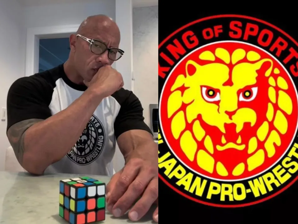 The Rock shares cryptic post wearing New Japan Pro Wrestling shirt