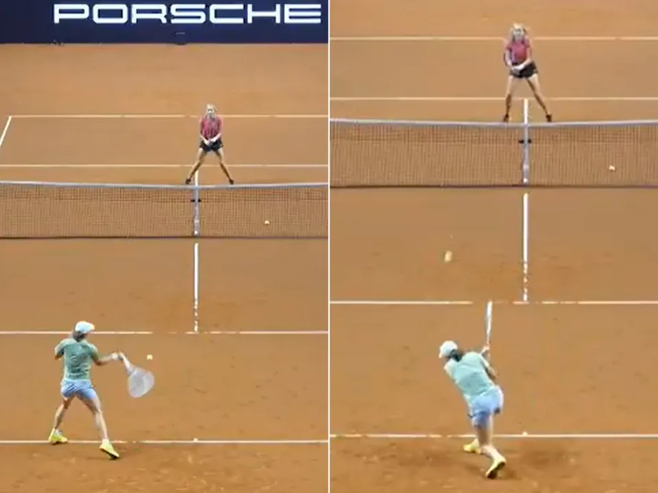 Mirra Andreeva Trains Alongside Iga Swiatek