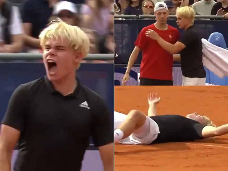 Diego Dedura-Palomera's Exuberant Celebration After Shapovalov’s Injury