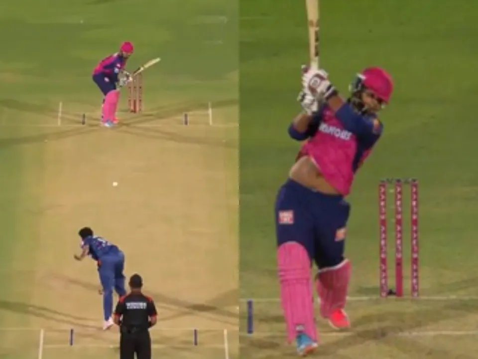 Vaibhav Suryavanshi smashes six off Shardul Thakur on first ball of his IPL debut