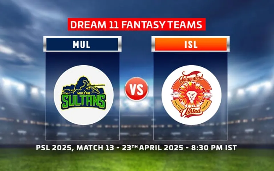 MUL vs LAH dream 11 Photograph: (Sports.info)