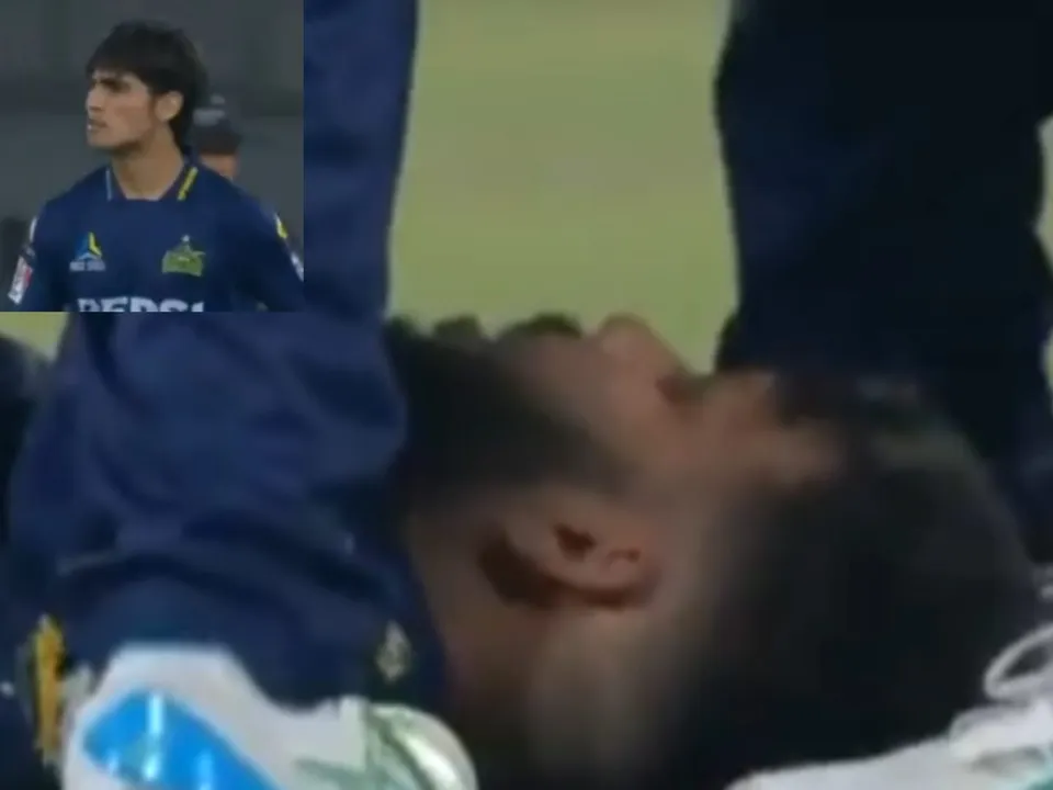 Ubaid Shah Accidentally Injures Teammate Usman Khan