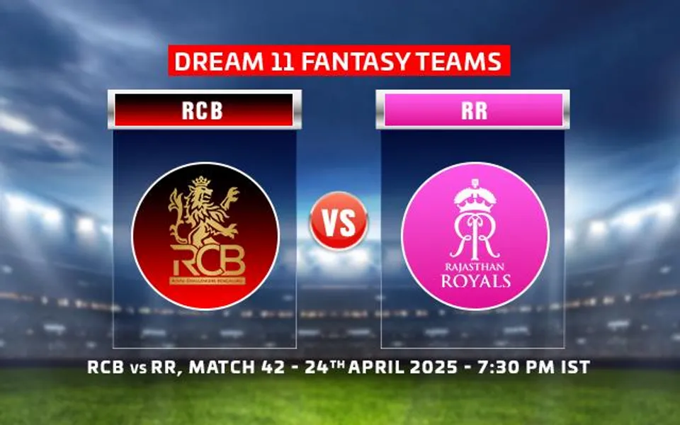 RCB vs RR Dream11
