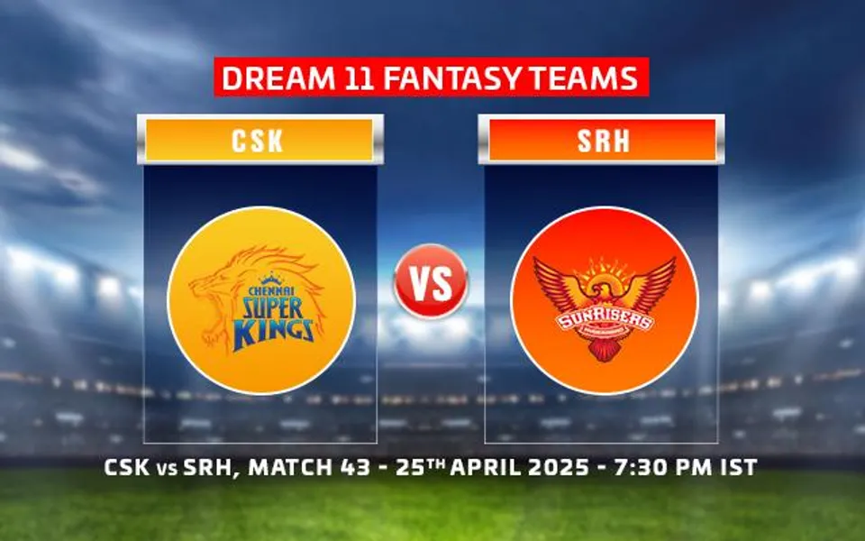 CSK vs SRH Dream11
