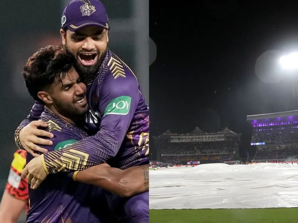 How can KKR qualify for IPL 2025 playoffs after their game vs PBKS was rained off?