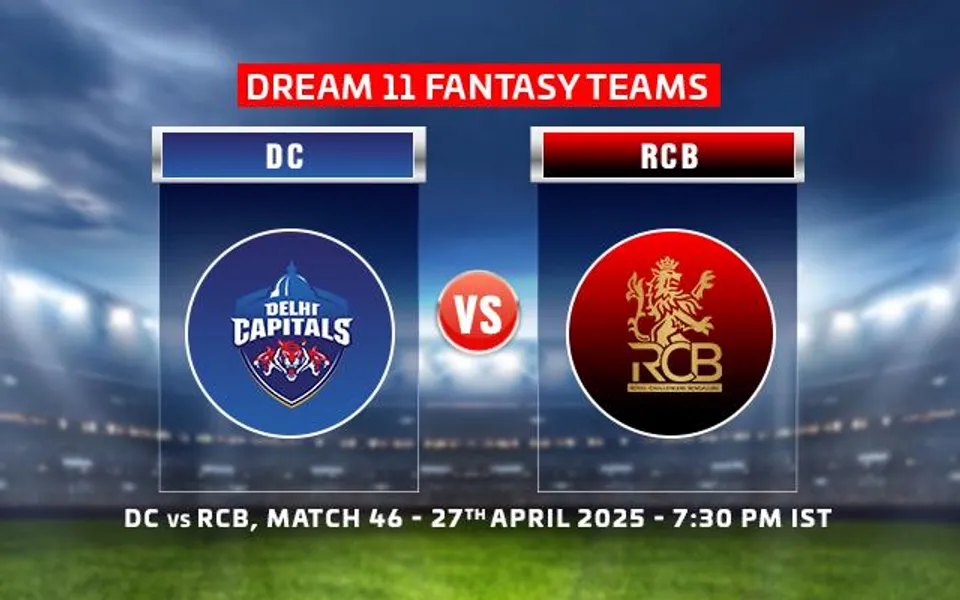 DC vs RCB Dream11 Prediction
