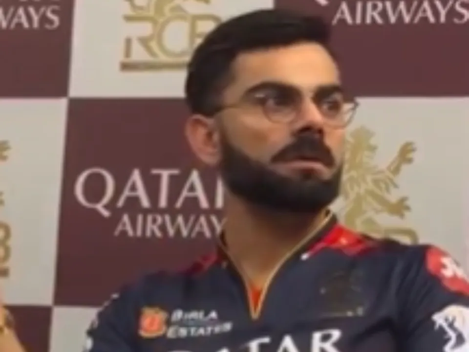 Virat Kohli in an RCB event 