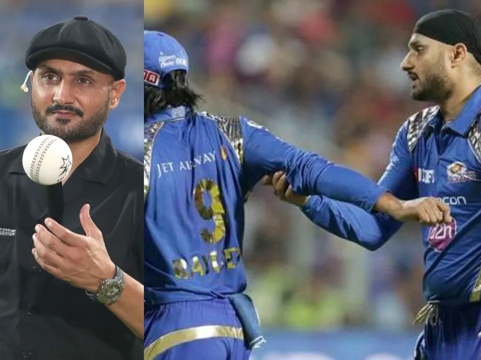 Harbhajan Singh and Ambati Rayudu 