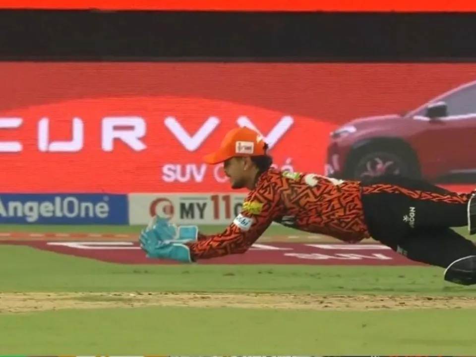 SRH vs DC: Ishan Kishan catch of Abhishek Porel