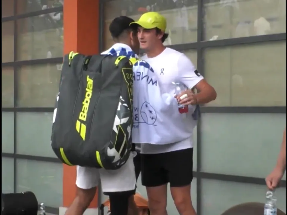 Heartfelt Moment Between Carlos Alcaraz and Joao Fonseca