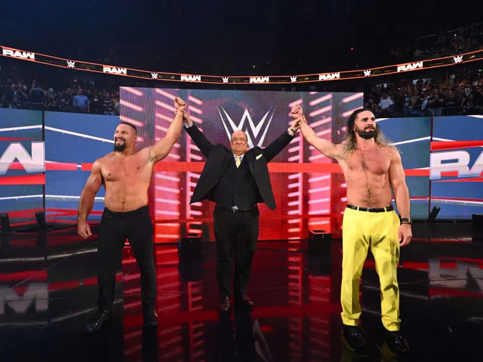 Who could be the third Paul Heyman guy along with Seth Rollins and Bron Breakker?