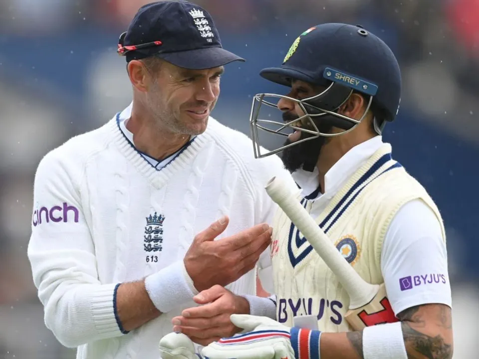 James Anderson on Virat Kohli