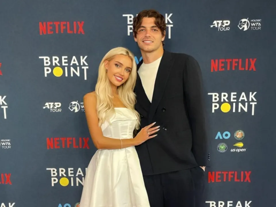 Taylor Fritz's girlfriend Morgan Riddle