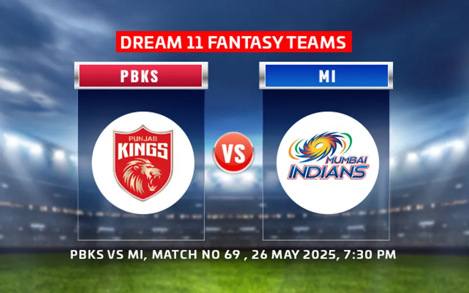PBKS vs MI Dream11 Prediction 