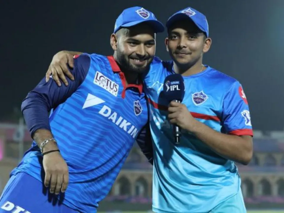 Prithvi Shaw reveals Rishabh Pant contacted him during tough times